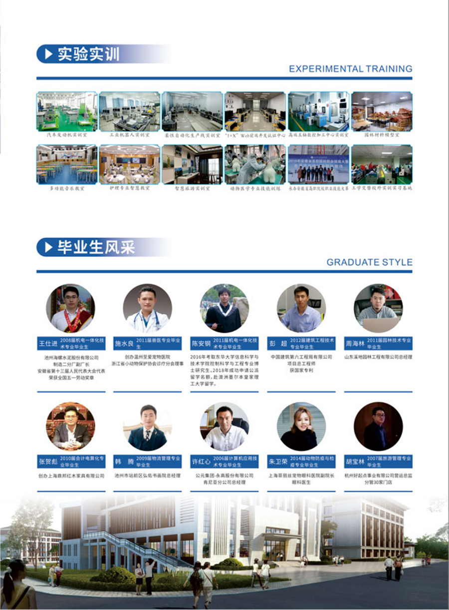 池州職業(yè)技術學院－2024年分類考試招生簡章