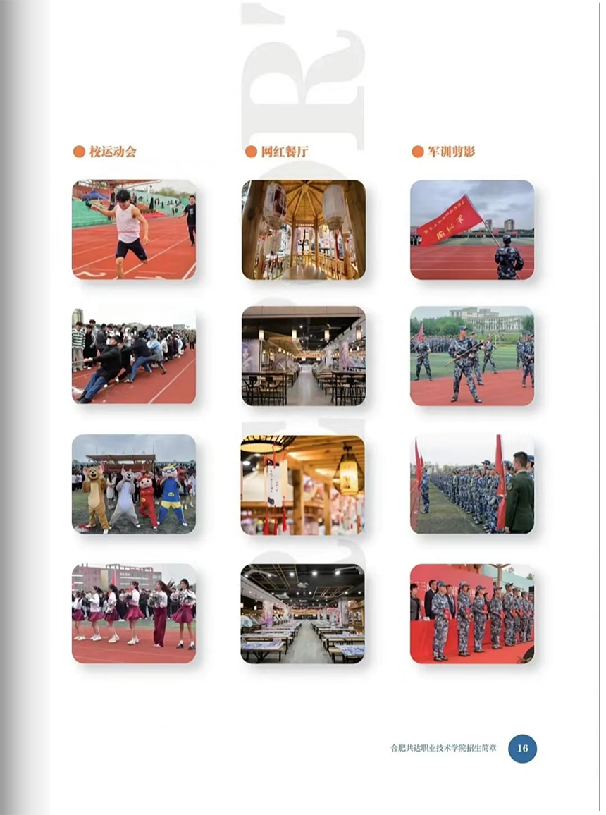 合肥共達職業(yè)技術學院－2024年分類考試招生宣傳冊