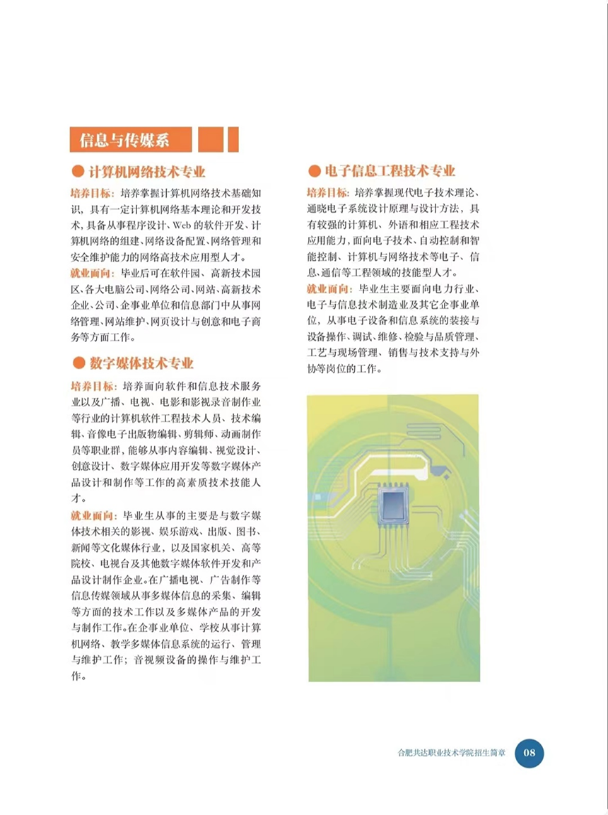 合肥共達(dá)職業(yè)技術(shù)學(xué)院－2023年分類考試招生宣傳冊
