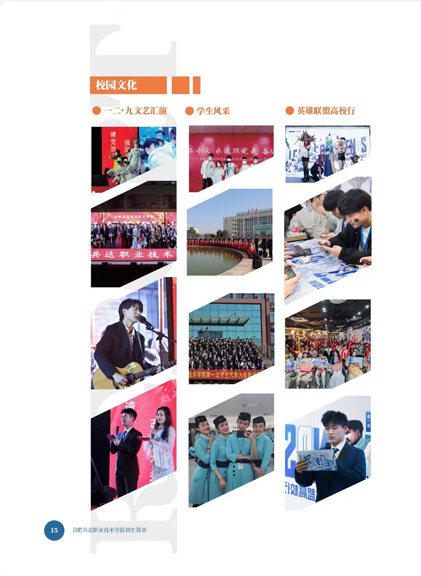 合肥共達(dá)職業(yè)技術(shù)學(xué)院－2023年分類考試招生宣傳冊