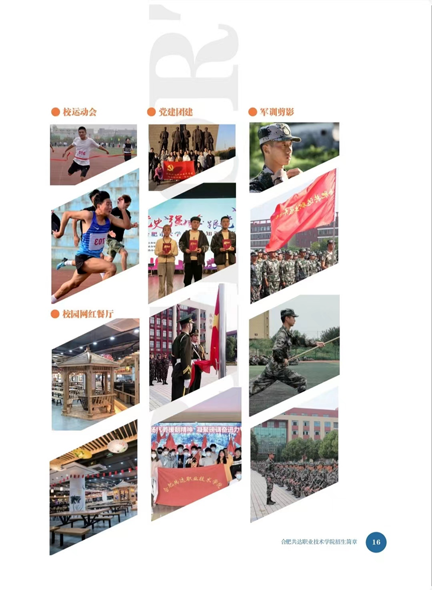 合肥共達(dá)職業(yè)技術(shù)學(xué)院－2023年分類考試招生宣傳冊