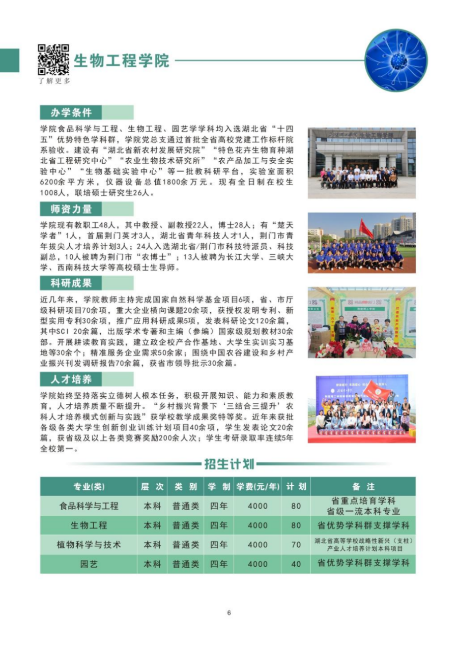 荊楚理工學院－2024年招生簡章