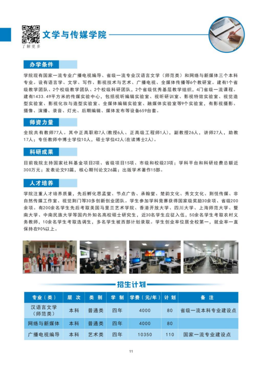 荊楚理工學院－2024年招生簡章