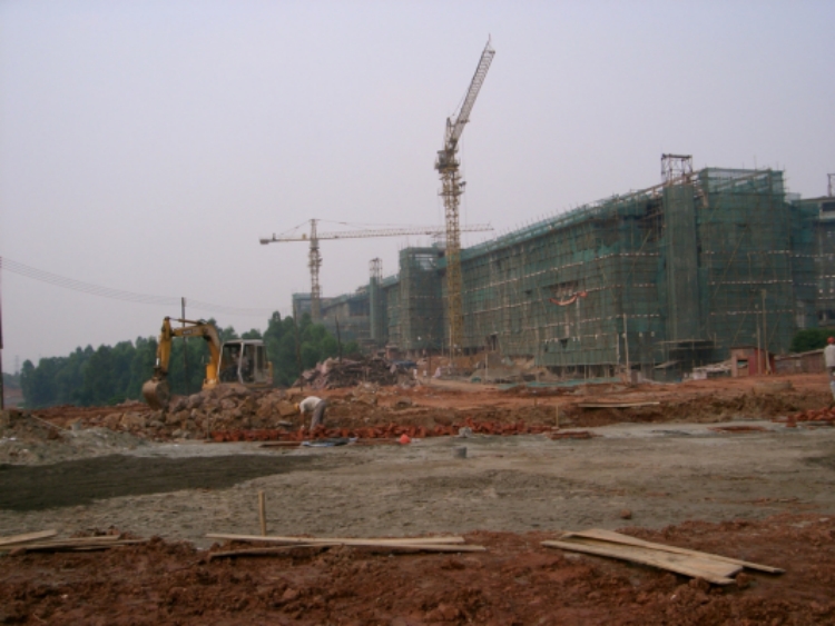 南海校區(qū)建設(shè)現(xiàn)場施工圖 