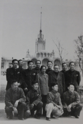 1955年春北京勞動干部學(xué)校部分教師合影
