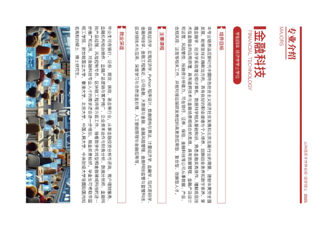 首都師范大學科德學院－2025年招生簡章