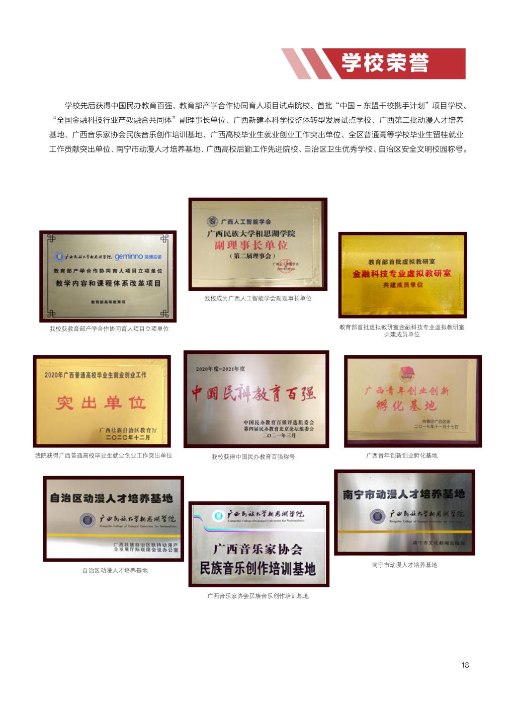 廣西民族大學(xué)相思湖學(xué)院－2025年招生簡(jiǎn)章
